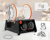 3KG Rotary Tumbler Polisher Jewelry Coin Stone Polishing Finisher Machine + Bead