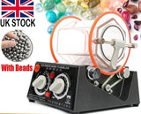 3KG Rotary Tumbler Polisher Jewelry Coin Stone Polishing Finisher Machine + Bead