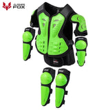 Kids Motorcycle Armor Suit Dirt Bike Chest Back Protector Motocross Children Pro