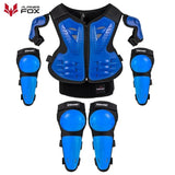 Kids Motorcycle Armor Suit Dirt Bike Chest Back Protector Motocross Children Pro