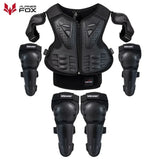 Kids Motorcycle Armor Suit Dirt Bike Chest Back Protector Motocross Children Pro