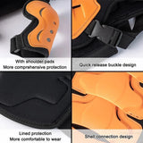 Kids Motorcycle Armor Suit Dirt Bike Chest Back Protector Motocross Children Pro