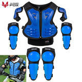 Kids Motorcycle Armor Suit Dirt Bike Chest Back Protector Motocross Children Pro