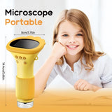Handheld Digital Microscope, 1000X Portable Pocket Mini Microscopes for Kids