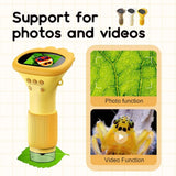 Handheld Digital Microscope, 1000X Portable Pocket Mini Microscopes for Kids