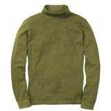 MENS ROLL NECK LONG SLEEVE COTTON TOP POLO NECK TURTLE NECK BNWT