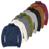 MENS ROLL NECK LONG SLEEVE COTTON TOP POLO NECK TURTLE NECK BNWT