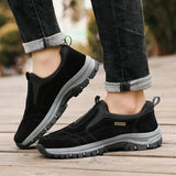 Shoes Mens Casual Slip On Loafers Outdoor Walking Sneakers Suede Hiking Trainers