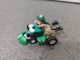 Super Mario Kart Pull Back Car Mini Action Figure Toys Cake Topper Gift