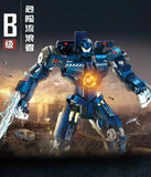 MOC Pacific Rim Gipsy Danger Mech Build Block Robot Model Collection Toy 637PCS