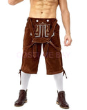 Oktoberfest Bavarian German Mens lederhosen Beer Costume Shirt Shorts Hat Outfit