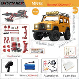 Mn99S MN98 1:12 MN Model RTR Version RC Car 2.4G 4WD RC Rock Crawler Defender