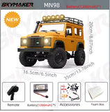 Mn99S MN98 1:12 MN Model RTR Version RC Car 2.4G 4WD RC Rock Crawler Defender