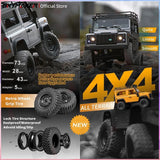 Mn99S MN98 1:12 MN Model RTR Version RC Car 2.4G 4WD RC Rock Crawler Defender