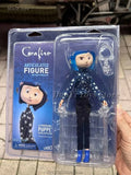 NECA Coraline in Yellow Raincoat 7 inch Articulated Action Figure NEW SEALEDED