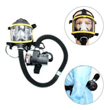 Full Face Gas Mask Respirator Electric Supplied Air System for Workplace Safety