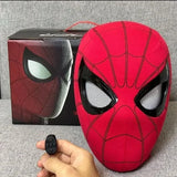 Marvel 1:1 Miles Morales Mask with Movable Eyes Electronic Mask Wink - LIGHTS Se