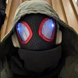 Marvel 1:1 Miles Morales Mask with Movable Eyes Electronic Mask Wink - LIGHTS Se