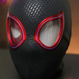 Marvel 1:1 Miles Morales Mask with Movable Eyes Electronic Mask Wink - LIGHTS Se