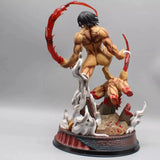 Attack On Titan Eren Jager Anime Statuette Titan PVC Action Figure Gift Toy 29cm