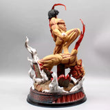 Attack On Titan Eren Jager Anime Statuette Titan PVC Action Figure Gift Toy 29cm