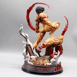 Attack On Titan Eren Jager Anime Statuette Titan PVC Action Figure Gift Toy 29cm