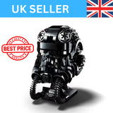 TIE Fighter Pilot Helmet MOC 75274 Spaceship Battle Model Building Block UK