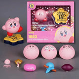 8.5Cm Nendoroid Kirby 30Th Anniversary Edition Anime Model Figurine Magnetic Mov
