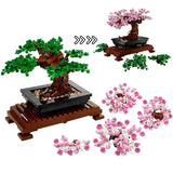 MOC Botanicals Bonsai Tree - Faux Plant for Adults Set (10281) | For Gifts
