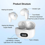 Rechargeable Hearing Aids for Seniors Noise Cancelling Hearing Amplifier USB UK