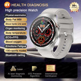UK 2025 New Medical Grade Smart Watch Blood Pressure Oxygen Heart Rate Bluetooth