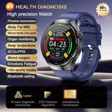 UK 2025 New Medical Grade Smart Watch Blood Pressure Oxygen Heart Rate Bluetooth