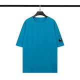 C. P Fashion Round Eyeglass Lens Men and Women Round Neck Casual T-shirt UK