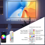 Smart LED Strip Lights RGBIC Ambient TV Backlight Camera Music Sync for 55-75"