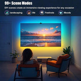 Smart LED Strip Lights RGBIC Ambient TV Backlight Camera Music Sync for 55-75"