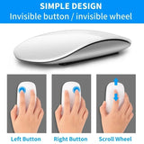 Wireless Magic Mouse Bluetooth 5.0 Ultra-Thin Touch for MacBook iPad PC Laptop