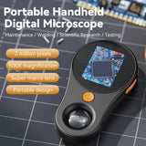 500X Digital Microscope 1080P 2.0" Screen Video Pocket Loupe Magnifying Glass UK