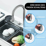 Large Super Deep Single Bowl Square Stainless Steel Kitchen Sink Undermount