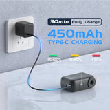 TOPUMP TB2 PRO Mini Electric Air Pump – Cordless Inflator 120 PSI with Screen