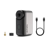 TOPUMP TB2 PRO Mini Electric Air Pump – Cordless Inflator 120 PSI with Screen