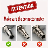 Durable Rubber Air Compressor Hose Air Line 10m Metre1/4'' BSP Bore Auto UK