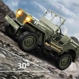 JJRC C8815 RC Willys 1941 Jeep 2.4G Military Truck 4WD RTR Off-Road RC Car Jeep