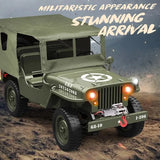 JJRC C8815 RC Willys 1941 Jeep 2.4G Military Truck 4WD RTR Off-Road RC Car Jeep