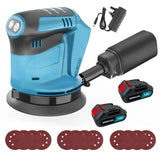 Makita DBO180Z 125mm 18V Li-Ion LXT Cordless Random Orbital Sander +2Battery