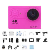 4K Sport Go Pro 170° Action Camera Ultra HD 20MP WiFi Waterproof Remote Control