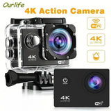 4K Sport Go Pro 170° Action Camera Ultra HD 20MP WiFi Waterproof Remote Control