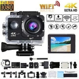 4K Sport Go Pro 170° Action Camera Ultra HD 20MP WiFi Waterproof Remote Control