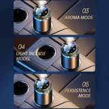 Car Electric Air Diffuser Aroma Vent Humidifier Mist Freshener Odor Aromatherapy