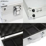 Aluminium Watch Box Watch Display Storage Case Lockable Portable