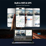 REDTIGER F9 Dash Cam 4K Front and Rear Dash Camera WiFi GPS with Hardwire Kit